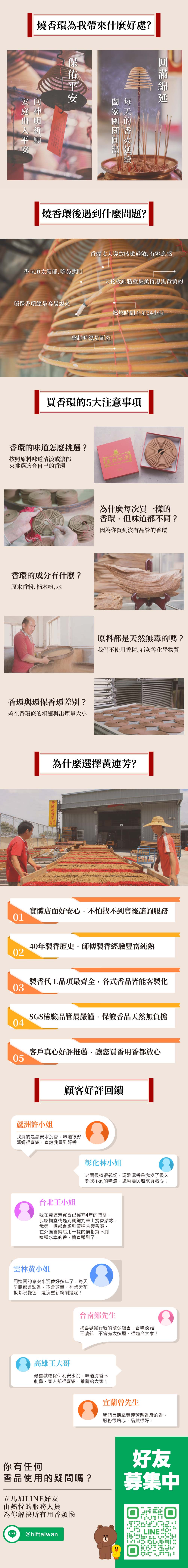 香環香品介紹