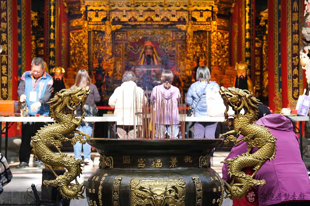 桃園景福宮怎麼拜？